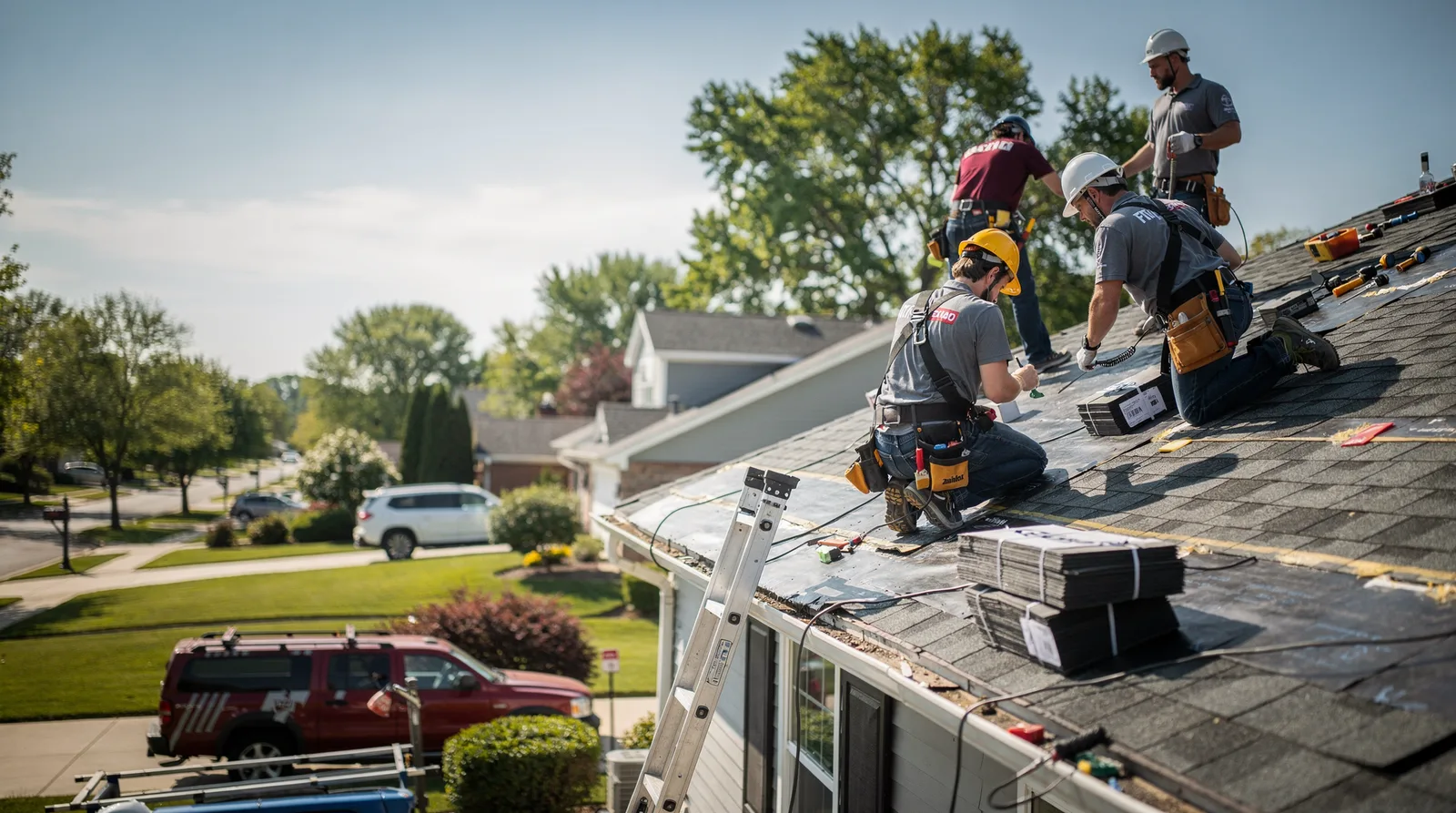 Roof Repair in Prince Frederick, MD around you